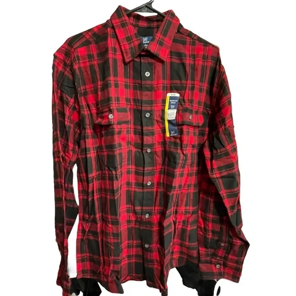 - George Classic Fit LS shirt Size L (42-44)
GE LS Flannel - Picture 3 of 8